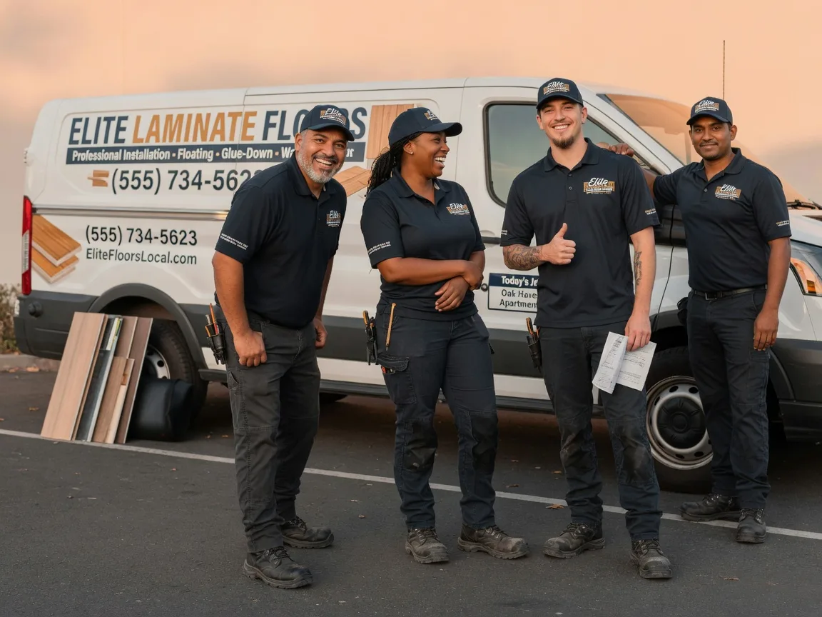 Laminate flooring installation company in Santa Elena, TX